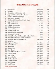 New Balloon Restaurant menu 5