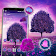 Purple Tree Flowers Launcher Theme icon