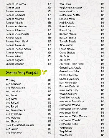 Bharghavi Pure Veg menu 