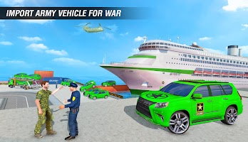 US Army Cruise Ship Transport Jeep Games