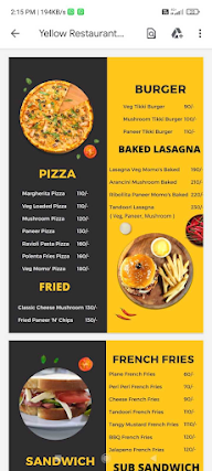 Fresh N Healthy menu 1