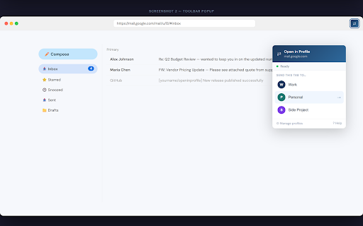 Open in Profile screenshot 2
