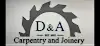 D&A Carpentry and Joinery Logo