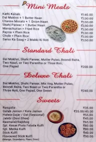 Bengal Sweet Corner menu 4