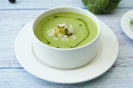 Silky Broccoli & Spinach Soup