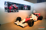 A virtual exhibition features Ayrton Senna's championship-winning McLaren and other legendary cars designed by SA's Gordon Murray.