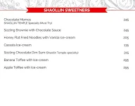 Shaollin Temple menu 2