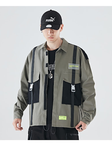 Title 8, Hong Kong style jacket for men. Stylish, breath...