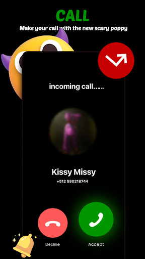 Screenshot The kissy missy call & games