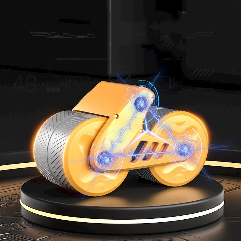 Title 4, Automatisch rebound buikspierwiel met intellige...
