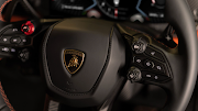 A Redesigned steering wheel offers access to 13 different combinations of chassis and powertrain settings.