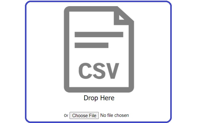 csv to Google Sheet chrome extension