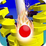 Cover Image of डाउनलोड Jump Ball - Bounce On Helix Tower Tile 1.0.5 APK