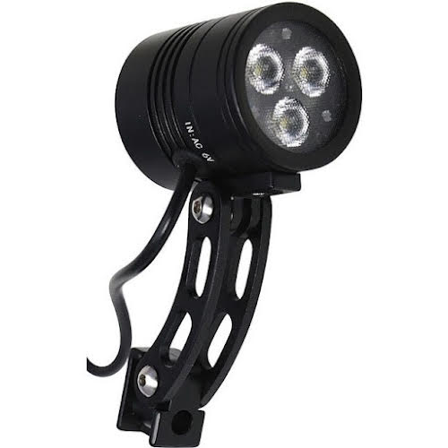 Kasai Trail Beam Dynamo Headlight, LED - Black