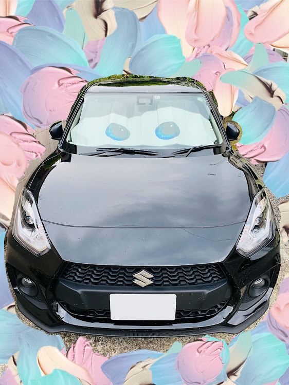 スイフトスポーツのスイスポ・zc33s・猛暑日・サンシェード・カーズに関するカスタム事例の投稿画像1枚目