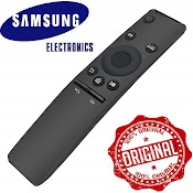 Remote Điều Khiển Tivi Samsung 4K Smart Cong Lưng Đen - Không Voice Chính Hãng