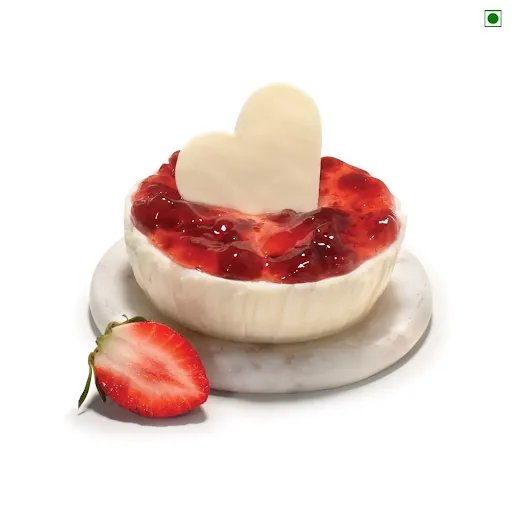 Strawberry Baked Yoghurt