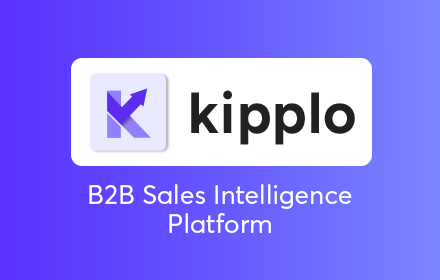 Kipplo - B2B Sales Intelligence Platform small promo image
