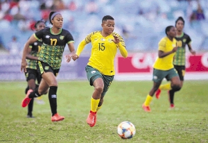 Refiloe Jane of Banyana Banyana.