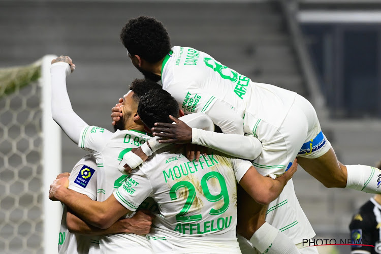 L'AS Saint-Etienne s'offre une première victoire depuis deux mois