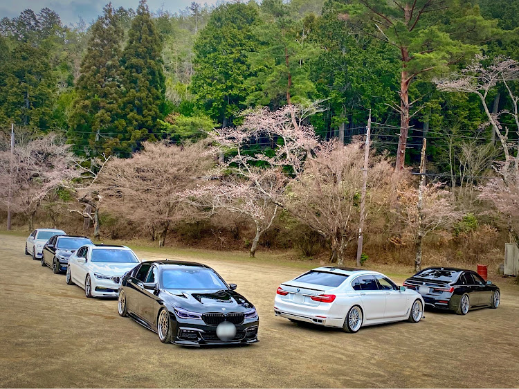 7シリーズの740i Mスポーツ・京都ドライブ・嵐山高雄パークウェイ・M7's Party・4月もよろしくお願い致します🌸に関するカスタム事例の投稿画像7枚目