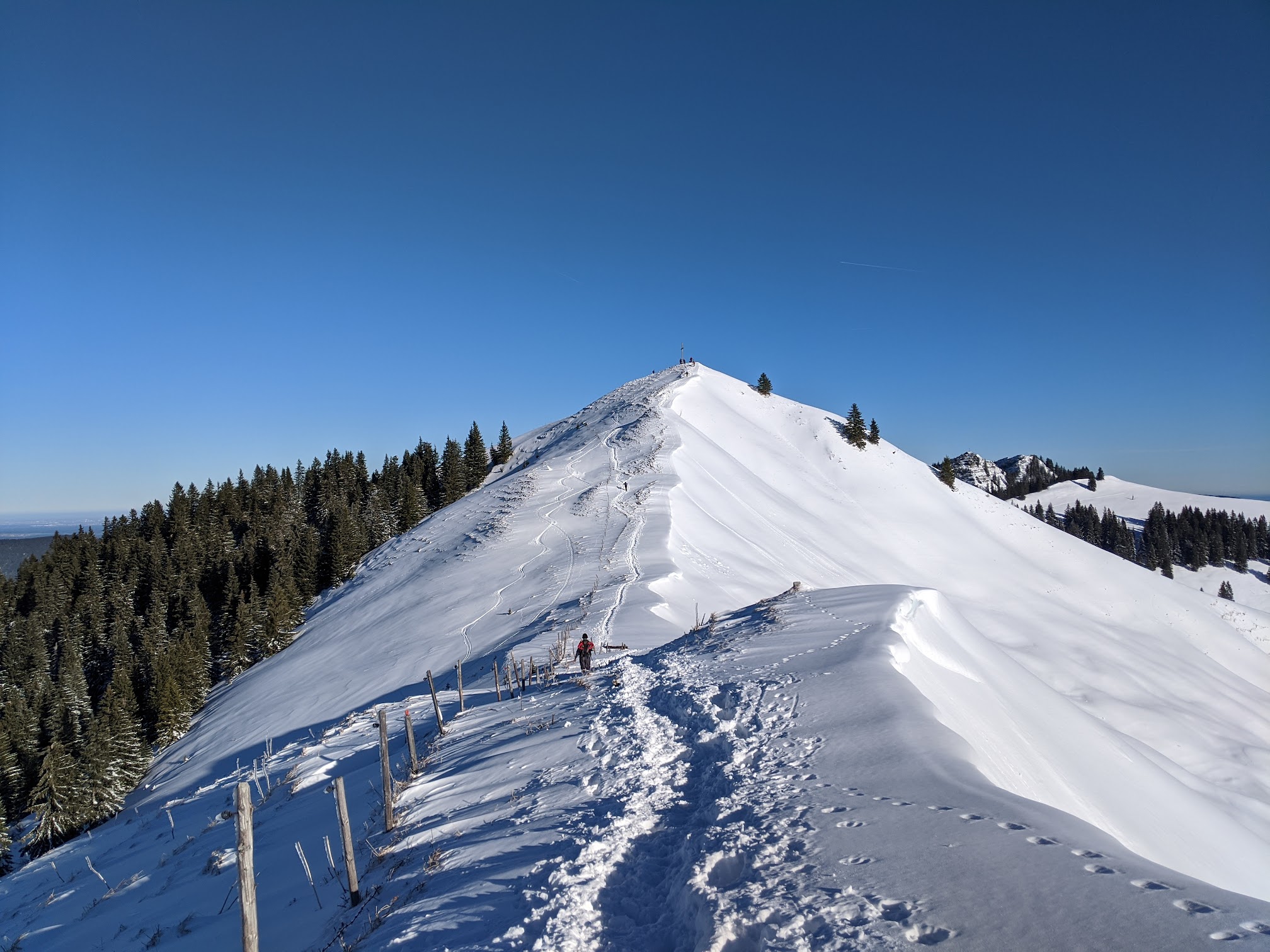 Lenggries: Seekarkreuz hike - Jan 20