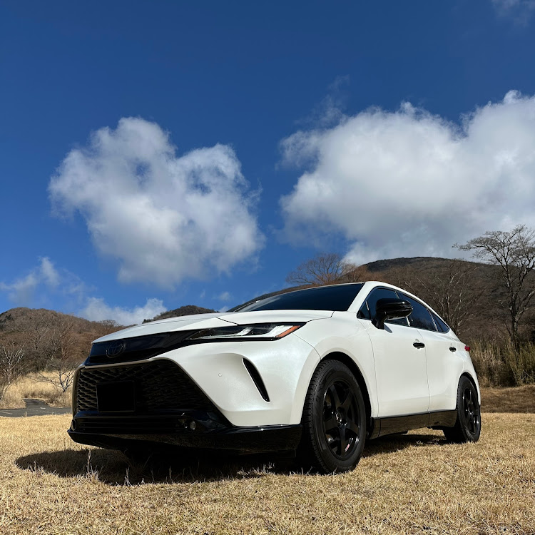 ハリアーの80ハリアー・空と愛車・バレンタインデー・ローアングルショットに関するカスタム事例の投稿画像1枚目