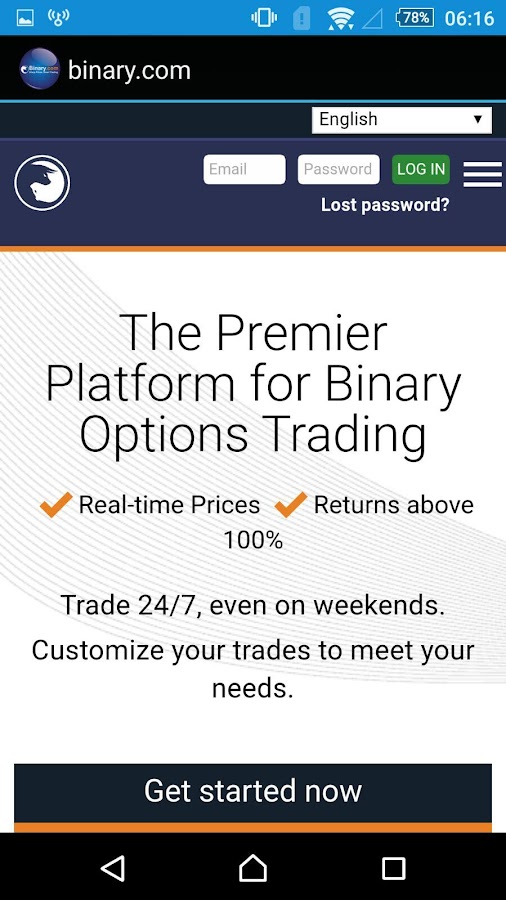 binary trading apps