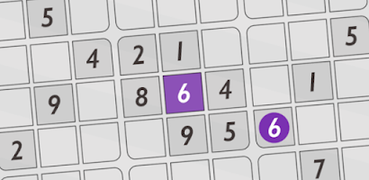 Number Place Purple Screenshot