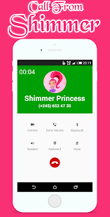 Call From Shimmer Princess - Girls Games 24.09.2017.2.0 APK + Mod (Uang yang tidak terbatas) untuk android