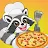 Kids cooking food kitchen game icon