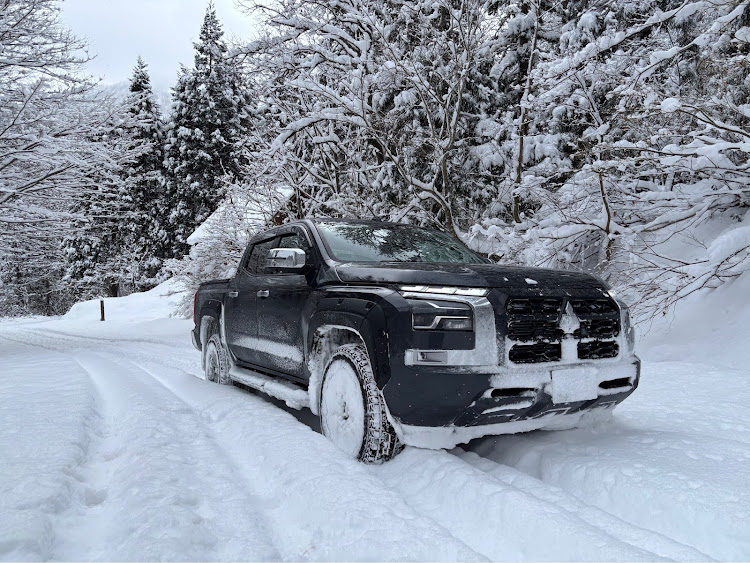 トライトンの雪と愛車・三菱トライトン・ドライブに関するカスタム事例の投稿画像2枚目
