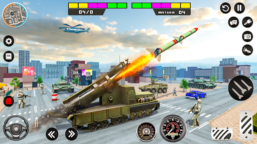 Screenshot Rocket Attack Missile Truck 3d