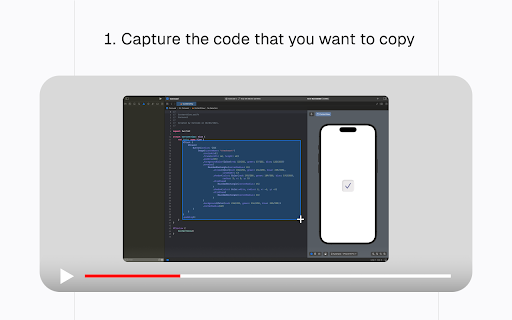 Pixelcode AI - Extract code from video tutorials