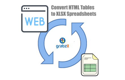 HTML Tables to XLSX Spreadsheets small promo image