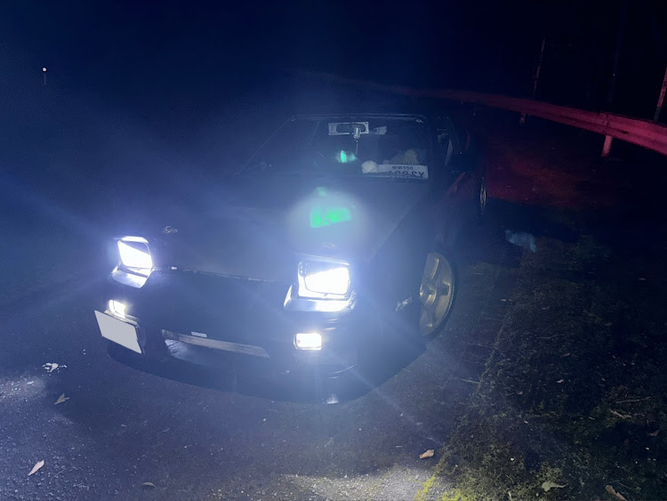 180SXのエイプリルフール・4月もよろしくお願い致します🌸・雨の日の1枚・仕事終わりにパシャリ・愛車で夜の峠を1人ドライブに関するカスタム事例の投稿画像1枚目