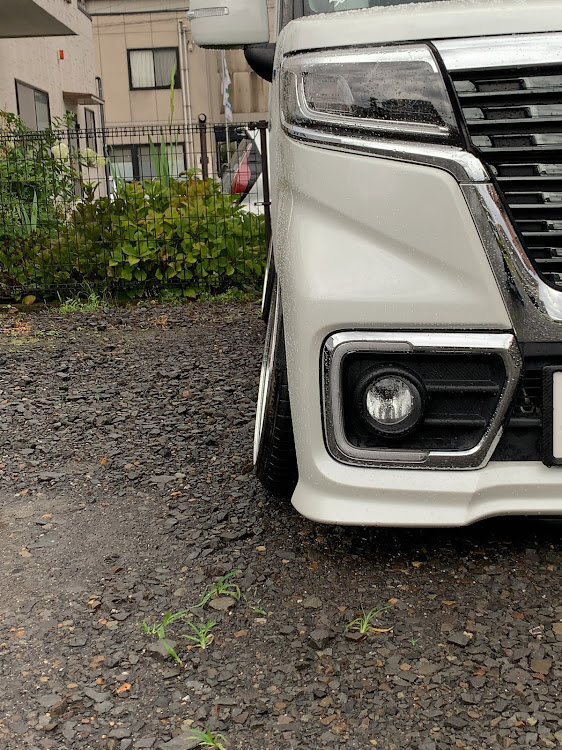 スペーシアカスタムのキンスト・愛媛 今治・キャンバー車・スペーシアカスタムに関するカスタム事例の投稿画像2枚目