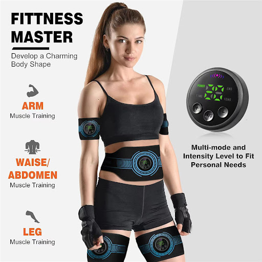 Title 8, Lazy Fitness Belt Abdominal Trainer Build Abs E...