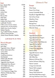 Sai Raj menu 8