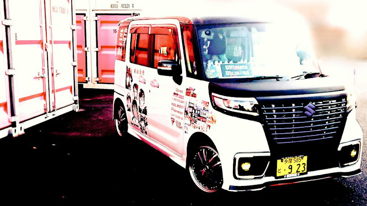 スペーシアカスタムの痛車・MK53S・謹賀新年・今年もよろしくお願いしますに関するカスタム事例の投稿画像4枚目