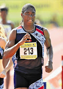 Caster Semenya, who retained her SA 800m title, has her eyes set on the London Olympics Picture: GALLO IMAGES