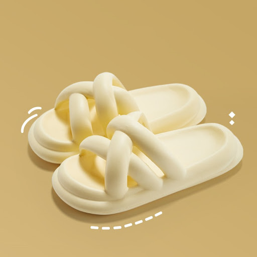 Title 2, EVA Thick Sole Indoor Home Beach Sandals and Sl...
