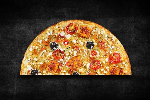 Feta Fanatic Paneer Semizza (Half Pizza)(Serves 1)
