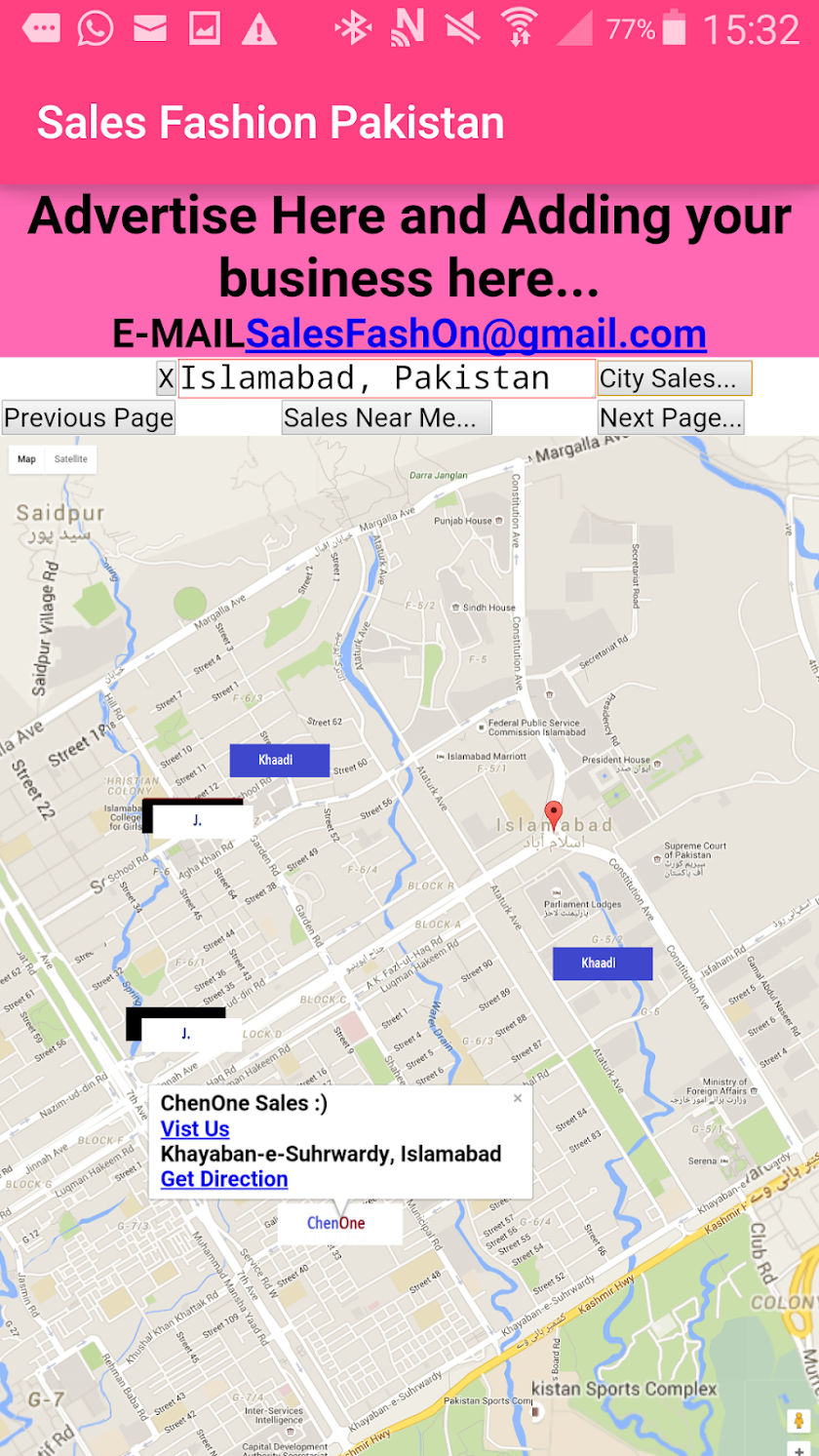 Sales Fashion Pakistan Screen 1