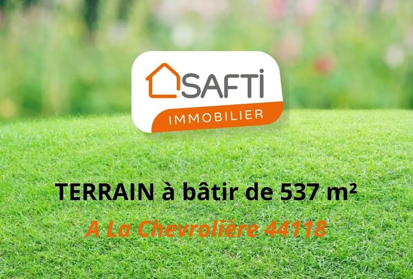  Vente Terrain à bâtir - 537m² à La Chevrolière (44118) 