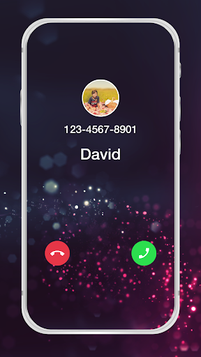 Screenshot Effect Call Screen: Phone Scre