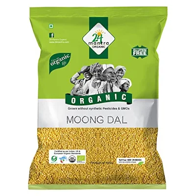24 Mantra Organic Moong Dal 1 Kg