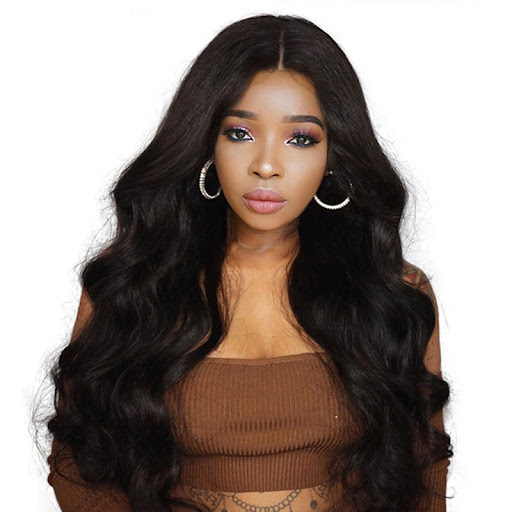 Title 2, Mid-section big wave long curly wig. Achieve st...