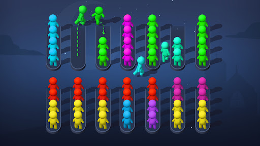 Screenshot Sort Puzzle - stickman games