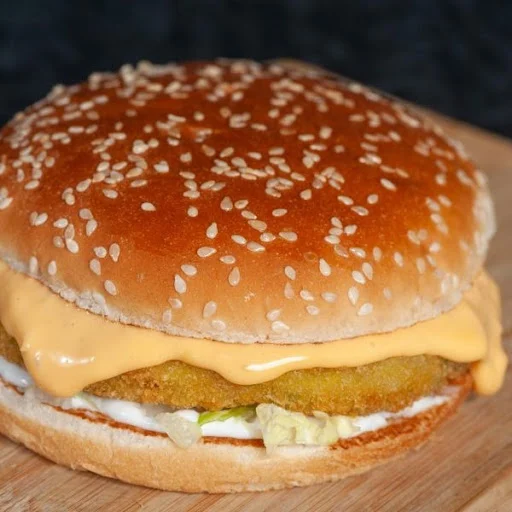 Spicy Aloo Tikki Burger